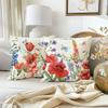 Spring Dreams on Pillowcases Cover Bedroom Sofa Decoration Polyester Cushion Cover with Zipper
