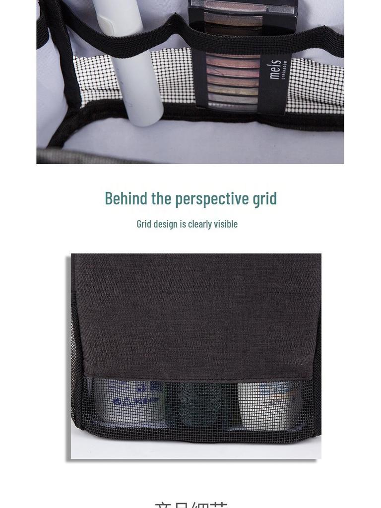 Unisex Portable Hanging Toiletry Bag – Large Capacity Travel Wash Storage Bag