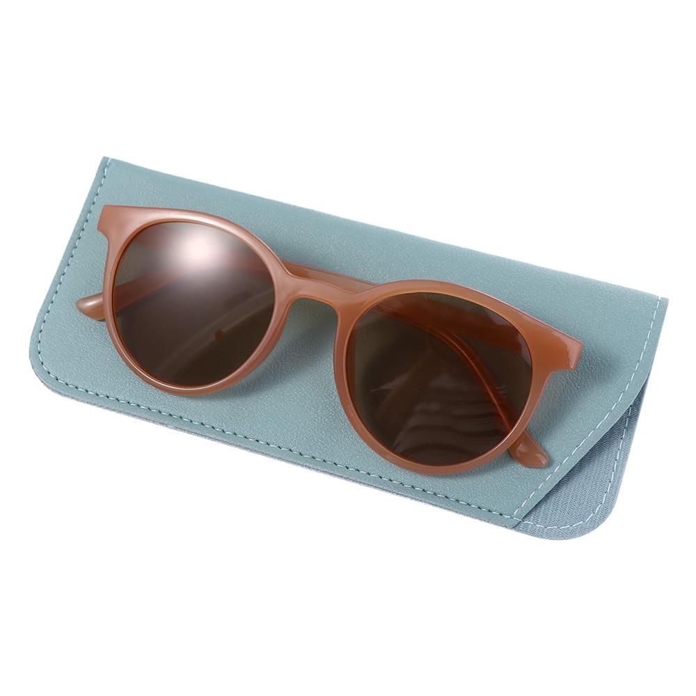 Protector Containers Glasses Storage Box Sunglasses Case Glasses Bags PU Leather Spectacle Case