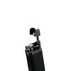 Oblique Flame Metal Cigarette Lighter - Trendy, Portable & Customizable Design for Men
