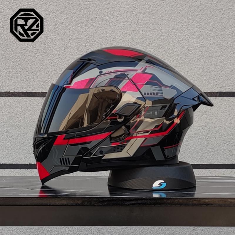 ORZ High Quality Motorcycle Full Face Helmet Four Seasons Motocross Racing Modular Flip Up Casco Moto Men Women Off Road Helmet