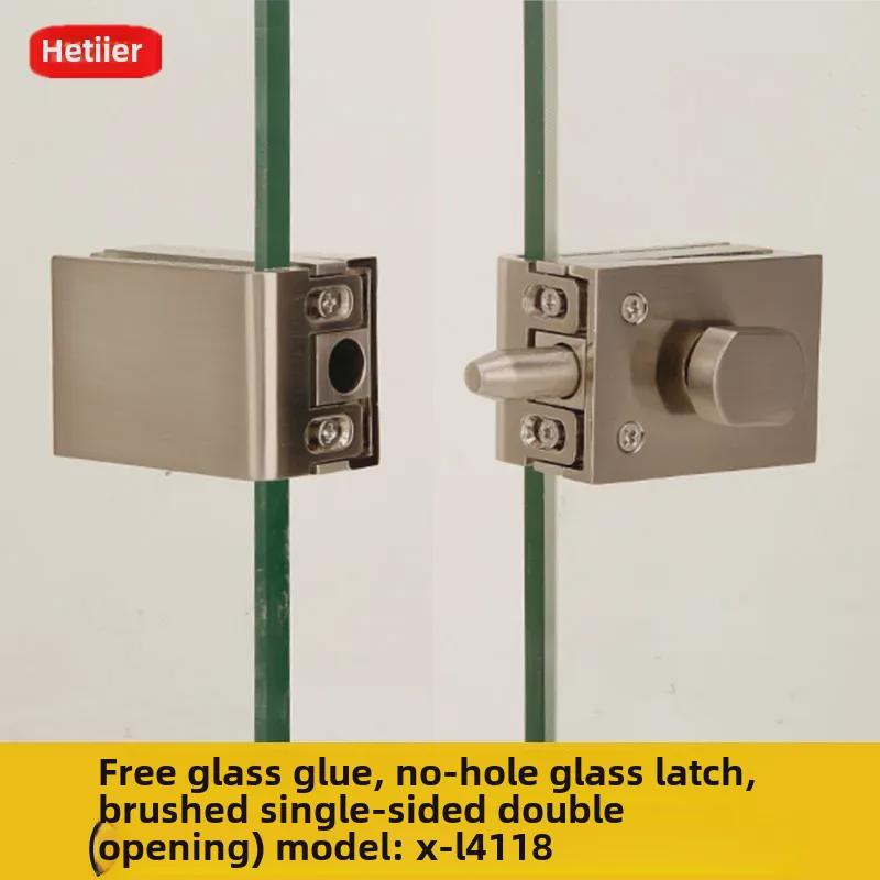 Încuietoare uși din sticlă - Încuietoare de podea cu o singură ușă pentru baie sau toaletă