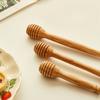 1PC High-end olive wood honey stick Solid wood honey extractor Jam special paintless wax-free mixing stick kitchen gadget
