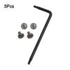 1 Set 1911 Grips Screws Set Stainless Steel O-Rings & For T10 Key Included Wood Guard Make Refit Modified Accessories Bolt