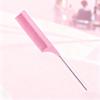 6Pcs Hair Brush Set Bristles Hair Brush Edge Controls Brush Tail Comb with Duckbill Clips Rubber Band for Women Girls