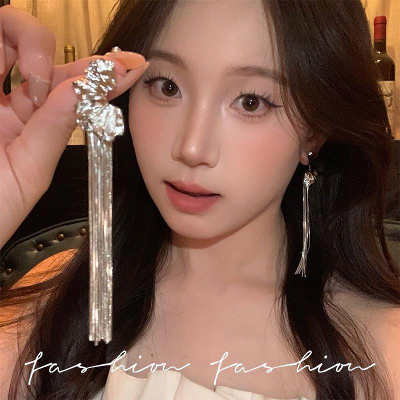 Retro Floral Tassel Earrings - High-End Luxury Fashion for Women