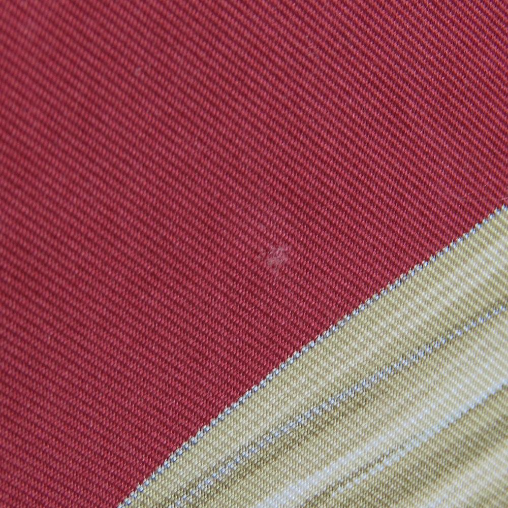 Gebrauchter HERMES Schal Calle 90 Seide Rot Weiß Modisch