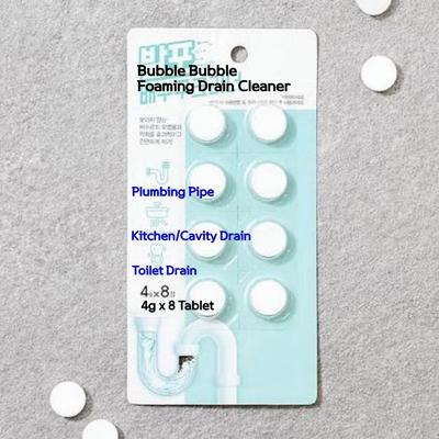 Bubble Bubble Foaming Drain Cleaner 4g X 8 Ea