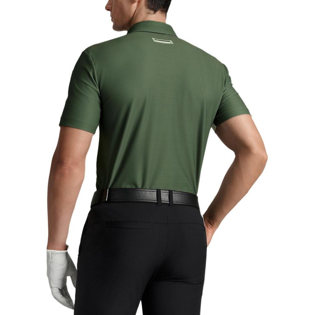 FILA Golf Elite Fashion Knitted Short Sleeve Polo Shirt Men tops A11M535105F-ZB