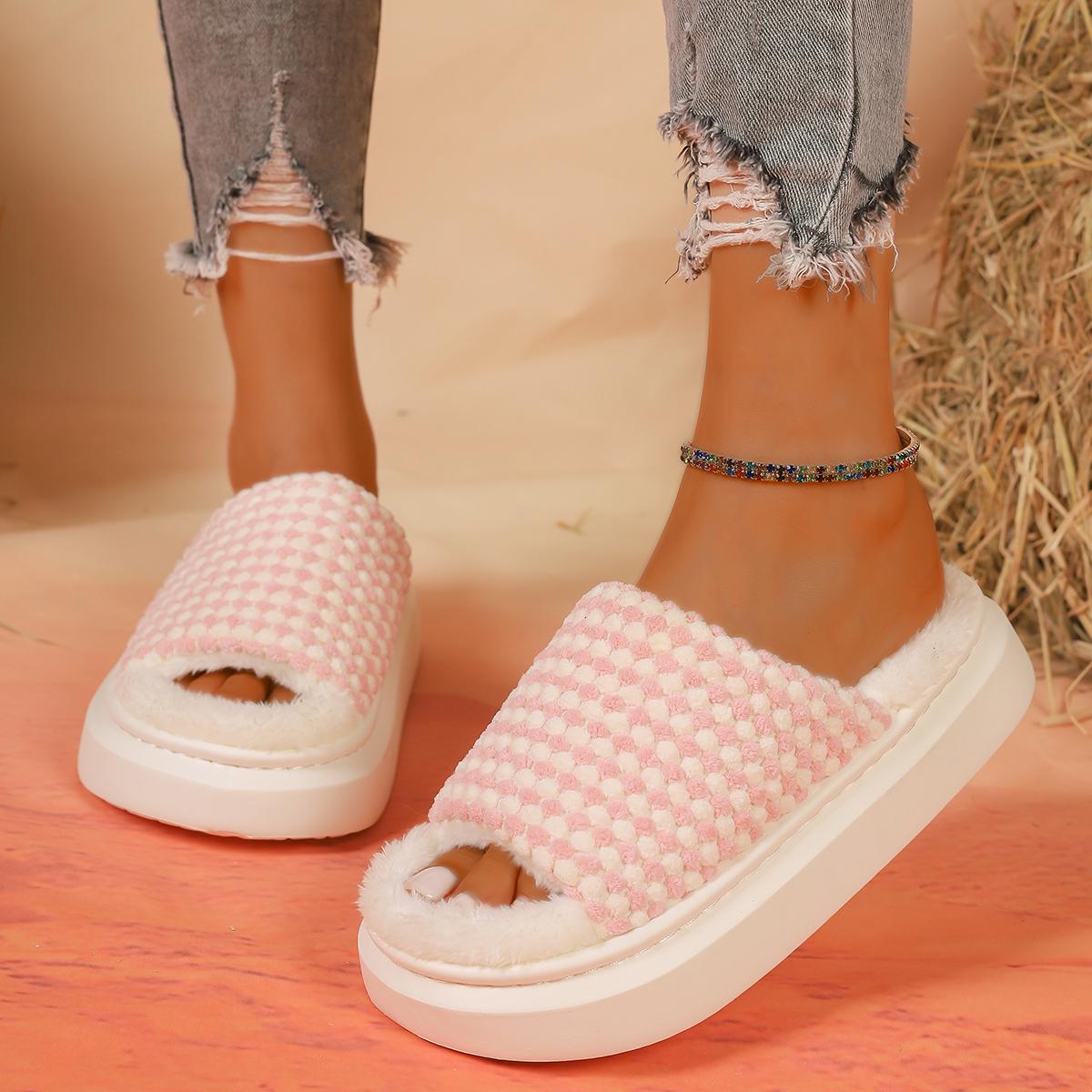 Женские тапочки на платформе 2024 Весна Лето Модные сандалии Удобные Легкие повседневные — фото 6