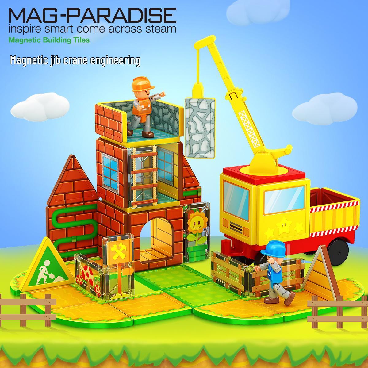 

Creative 3D Cartoon Puzzle DIY Handmade Educational Toy for Children Ages 3-6