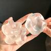 Spaß-Plastizität Mochi Fidget Spielzeug Kokosöl Maltose Quetschig Knetbar Sensorisches Spielzeug Transparente Kugel Rückprall Entspannungsspielzeug