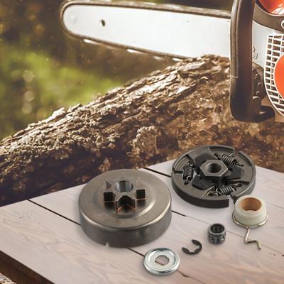 Needle Bearing Clutch Drum Kit Oil Pump Washer E-clip Chainsaw Outdoor