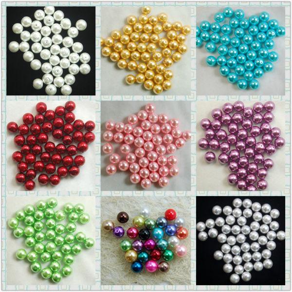 100pcs Mixed Czech Glass Pearl Round Loose Spacer Beads 4mm 6mm 8mm 10mm 12mm 100pcs Mixed Czech Glass Pearl Round Loose Spacer Beads 4mm 6mm 8mm 10mm 12mm
