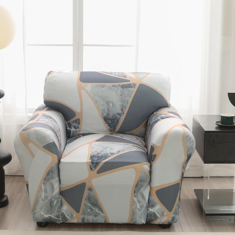 

один диван стул чехлы кресло украшение эластичный спандекс для гостиной диван чехол стрейч цветочный принт Small(90-140cm)