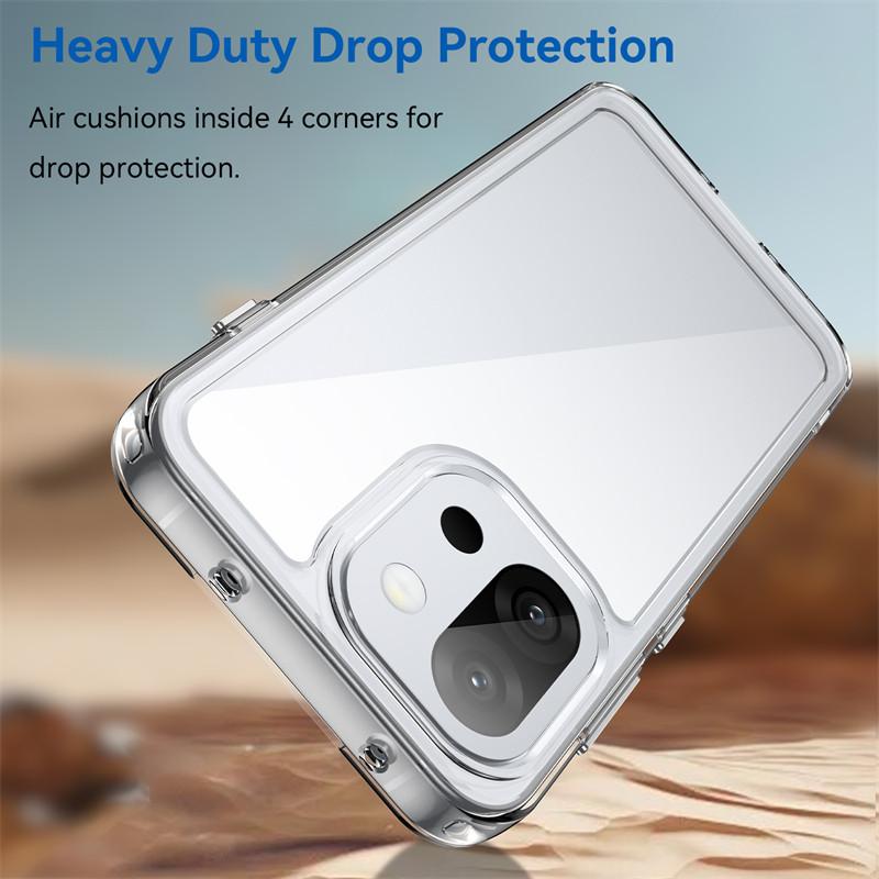For OnePlus 13T Case OnePlus 13T 5G Cover Funda Shockproof Clear PC + TPU Silicone Protective Phone Back Cover For OnePlus 13T