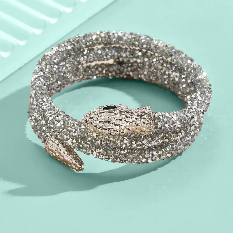 Necklace Spice Girl Sexy Serpentine Twisted Design Wind Necklace Collar Bracelet Adjustable