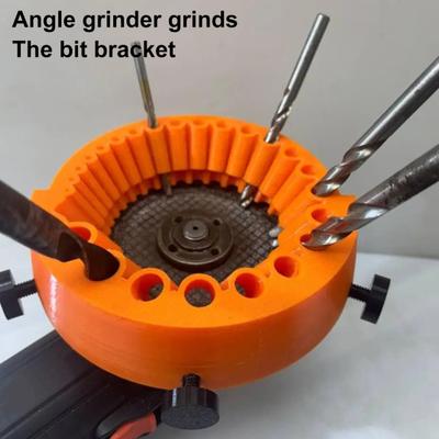 Drill Bit Sharpener Multi-Size Drill Bit Grinding Sharpening Jig for All Bits