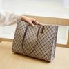 New Retro Printed Bag Portable Shoulder Large Capacity Tote Bag Simple Fashion Versatile Handbag
