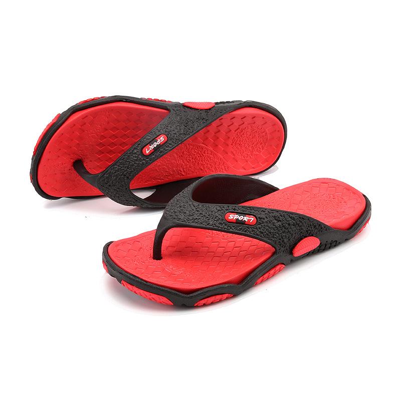 Flip-flops men's 2025 summer new trend outer wear beach pinch sandals non-slip and deodorant casual men's slippers