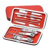 Baby Manicure Eyebrow Tweezers Nail Cutter Mini Nail Clipper Set Stainless Steel 10 In 1 Gift Box Packaging