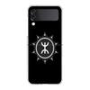 Amazigh Berber Flag Phone Case For Samsung Galaxy Z Flip 3 4 5 Hard Folding Clear PC Bumper For Samsung Z Flip3 Back Cover