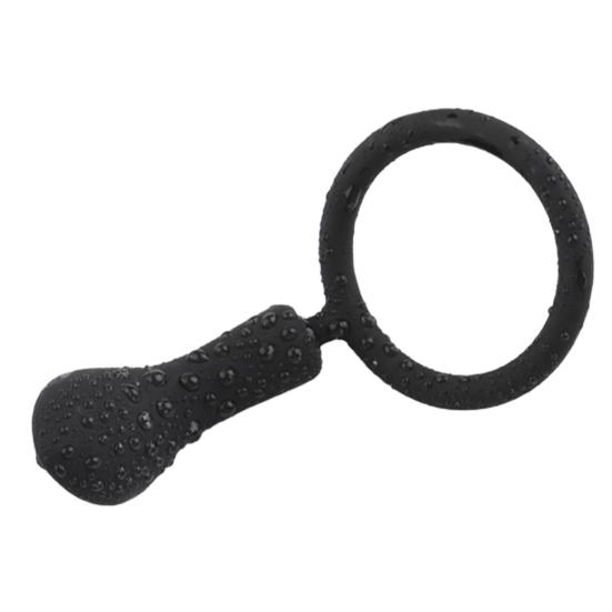 Penis Corrector Semen Locking Skin-friendly Silicone Delay Ejaculation Lock Ring for Male Masturbators