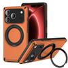 For Magsafe Magnetic 360°Rotating Metal Bracket Armor Phone Case for IPhone 18 Pro Max 15 16 17 Pro Max Plus 18 Pro Bumper Cover