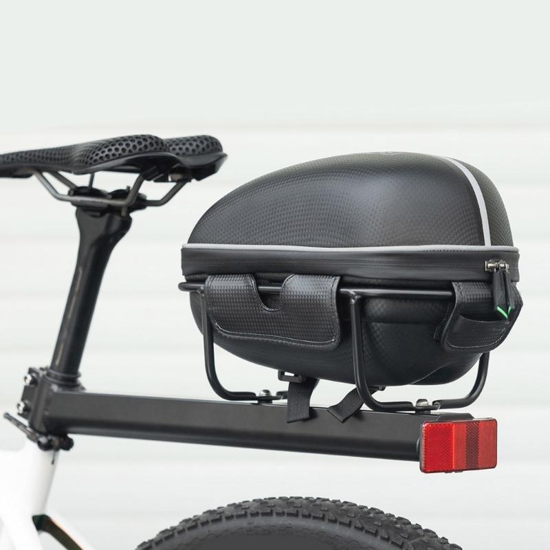 Gepäckträger mit reflektierenden Sicherheitsmerkmalen, 3 Größenadapter, 6 kg Traglast, für den täglichen Gebrauch