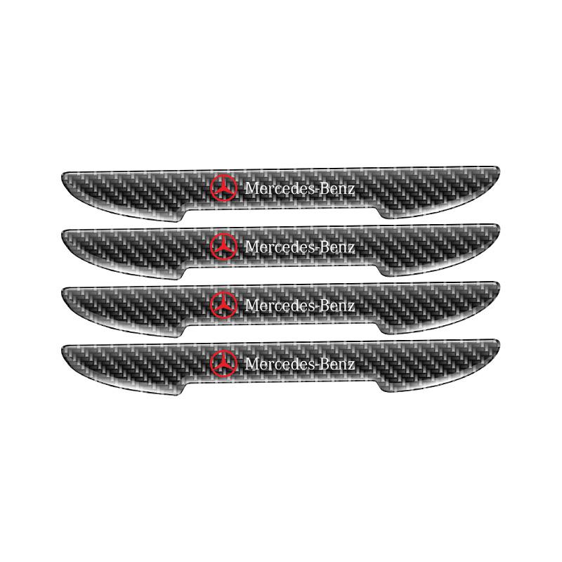 CRV1   Car Door Bowl Anti-scratch Sticker Clear Door Bowl Handle Protection Stickers For Mercedes Benz AMG W204 W205 W212 W246 GLA GLC