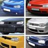 2ks Ostřikovač světlometů Ostřikovač trysek Kryty trysek Krytka předního nárazníku Pro VW GOLF Mk4 1997 - 2006 1J0955110A Styl auta