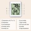 Professional Hygrometer Digital Thermometer Indoor Outdoor - Big LCD Screen with Backlight Auto Reset Memory Function Perfect