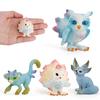 Animal Model Toy Mini Elf Static Solid Baking Model Boutique Collection Decoration Doll