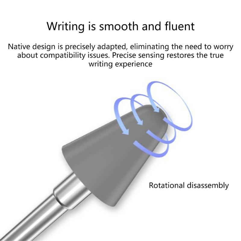 Premium Handwriting Pen Replacement Nibs 4 Pack Without Slip Design Sensitivity for Precise Digital Writing and Drawing
