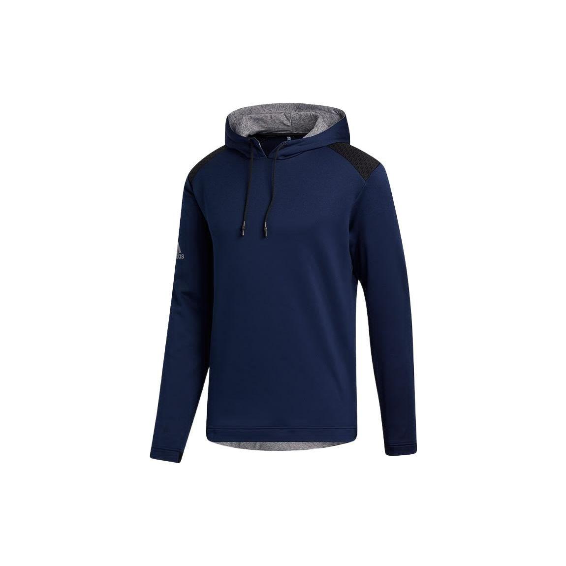 Adidas Logo Print Solid Color Pullover Sweatshirt Men Sweatshirt Blue GD0821 XXXL