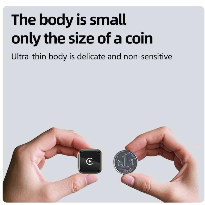 Carplay AI Box Kabellos Android Auto Smart Box 2 in 1 Kabelgebundener zu Kabellosem Carplay Adapter USB Typ-C Dongle im Universalauto