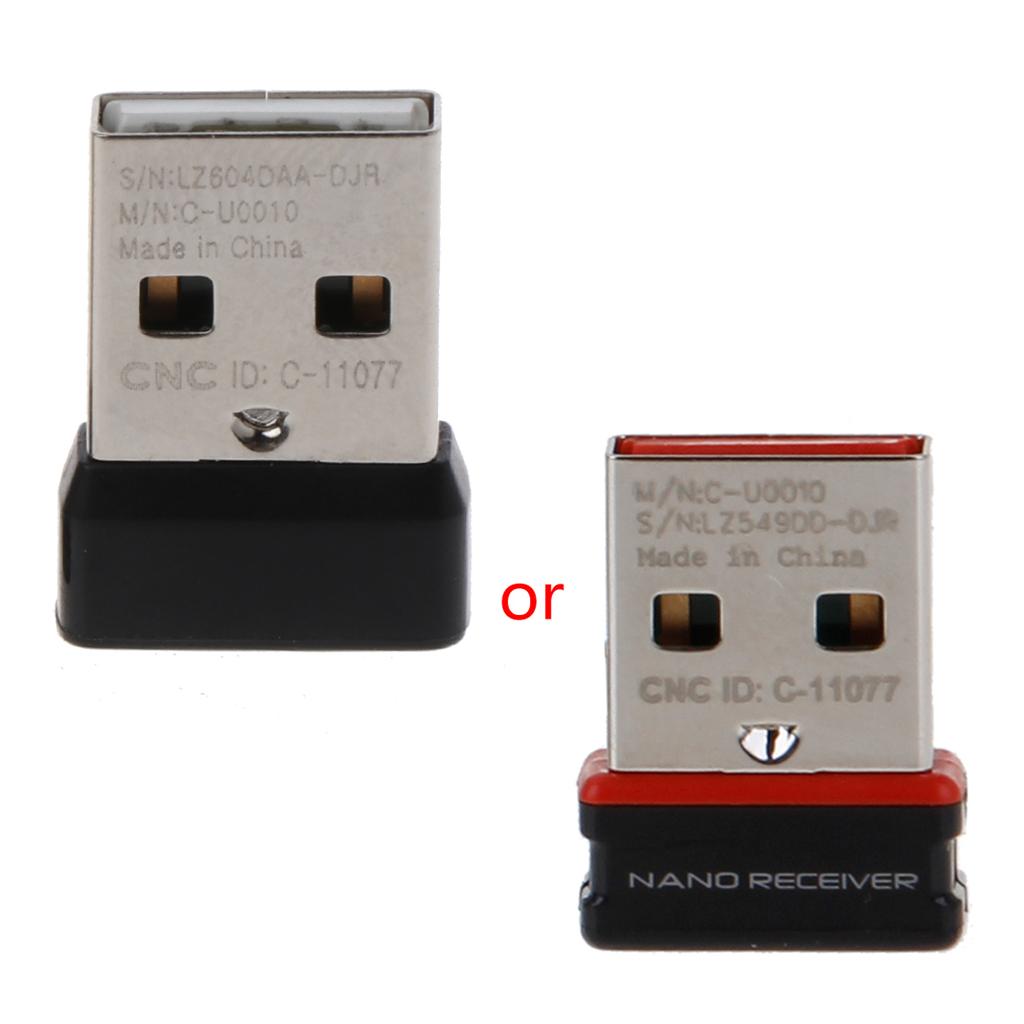Vereinigender USB-Adapter Kabelloser Dongle-Empfänger für Maus Tastatur Verbindet 6 Geräte für MX M905 M950 M505 M510