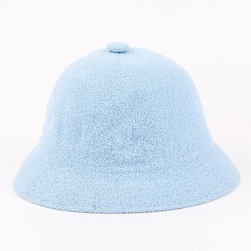 Women's Classic Mesh Bucket Cap Flat-Topped Fisherman Hat Summer Outdoor Fashion Accessory for Girls