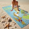 Ultra-Soft Beach Towel with Bobo Theme,Ideal for Pool - Camping, Diving - Perfect Travel Essential, Vibrant Beach Towel.