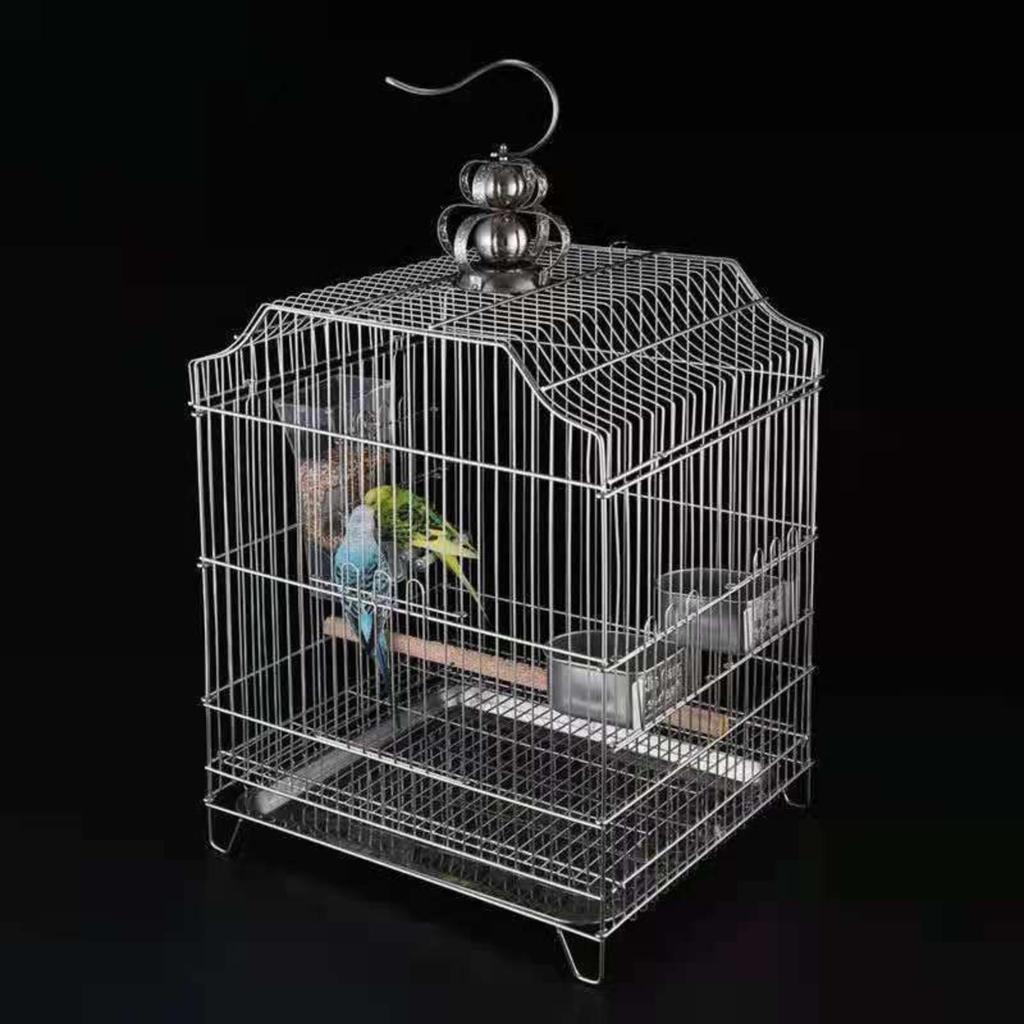 Stainless Steel Birdcage Cage Rust-Resistant Pet Supply for