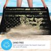 1PC Shadow Arts Beach Towel for Family Stuffs Friend Gifts Quick-Dry Sand Free For Bath Yoga Tourism Beach Camping Swimming GYM