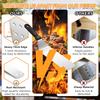 30-teiliges Outdoor-Grillzubehör-Set Blackstone-Spatel-Set Mit Smash-Burger-Presse Schmelzkappe Hibachi-Grillset Für BBQ