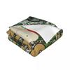 The Stone Roses Throw Blanket Luxury Brand Blanket Shaggy Blanket Tourist Blanket