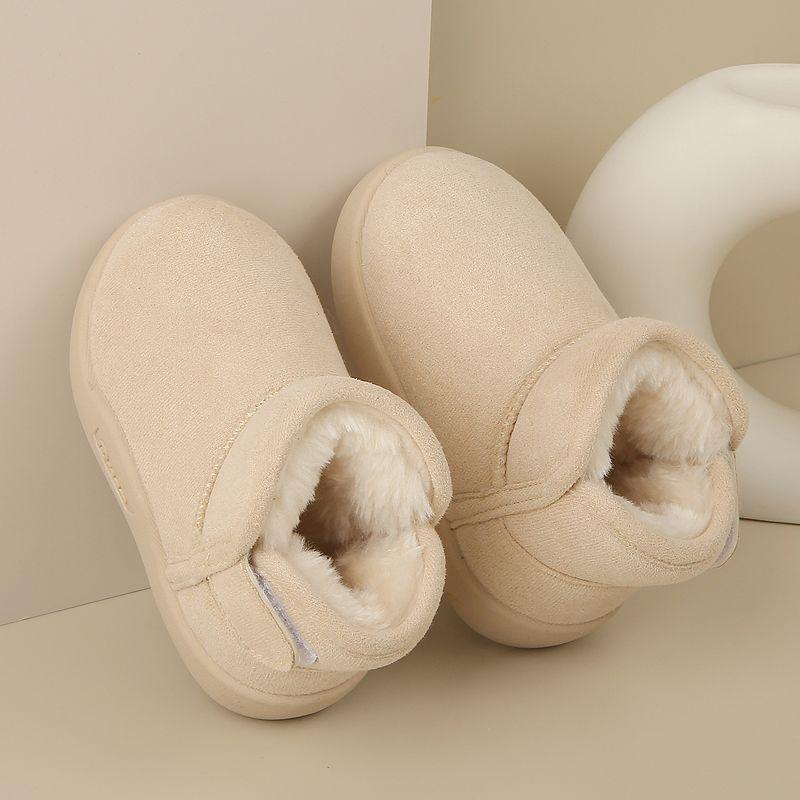 Infant & Toddler Winter Snow Boots: Warm, Thick Cotton, Low-Cut for Boys & Girls