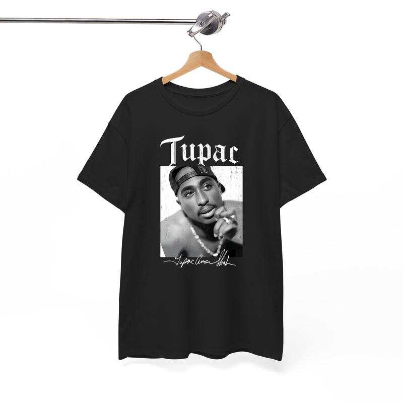 

2PAC Rapper Unisex T-Shirts, featuring hip-hop legends and pioneers. S