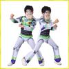 Toy Story Buzz Lightyear Cosplay Costume Kids Astronaut Jumpsuit With Wings Mask Bodysuit Halloween Christmas Party Gift