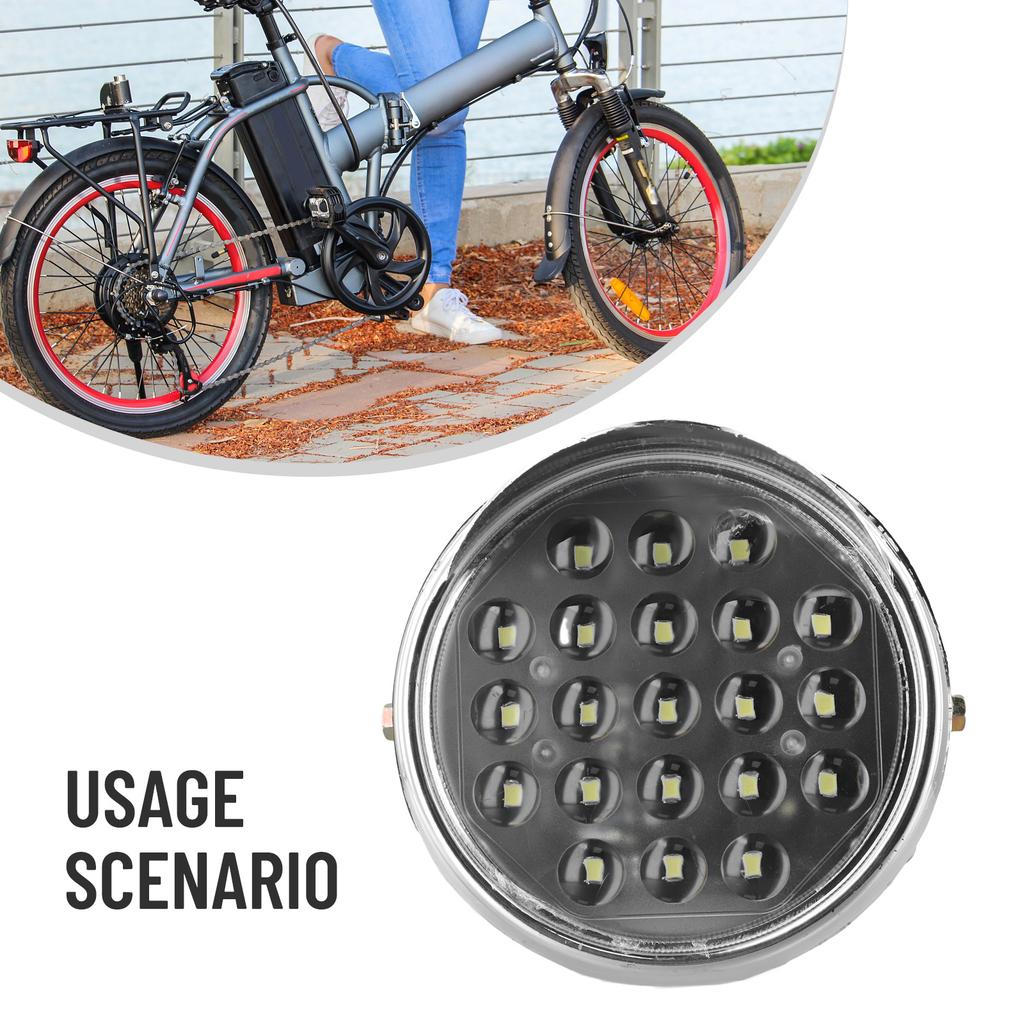 Assemblaggio Faro Triciclo Elettrico Lega di Alluminio
