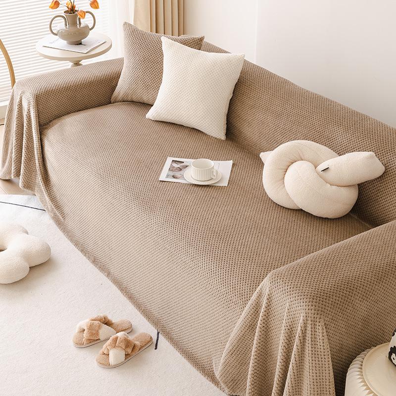 Universal Sofa Towel New Advanced Sense Autumn and Winter Sofa Blanket Plush Dust-proof Sofa Cover Cloth
