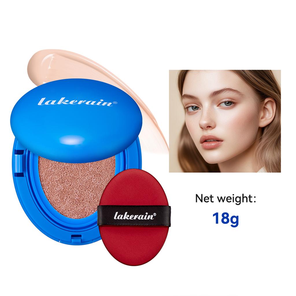 Blue Cushion Concealer Foundation Cross-border Oil Control Long-lasting Creamy Muscle Moisturizing Cushion Foundation