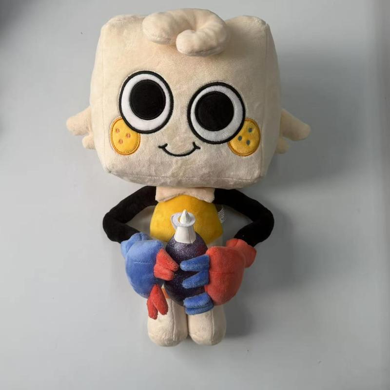 Neues 35cm D-Dandys W-World Süßes Goob Deluxe Plüschtier mit magnetischem Zubehör Weiche Stofftier-Spielfigur Puppe Heimdeko Geschenk